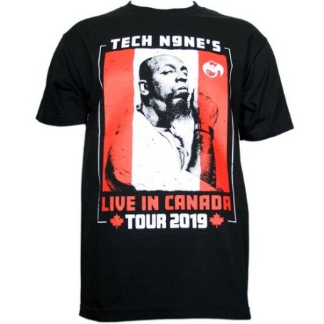 Tech N9ne - Black Live In Canada Tour 2019 T-Shirt