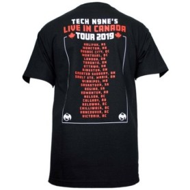 Tech N9ne - Black Live In Canada Tour 2019 T-Shirt