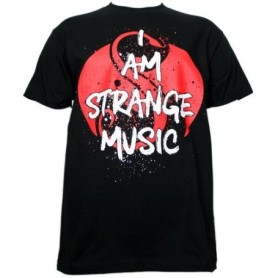 Strange Music - Black I Am Strange Music T-Shirt