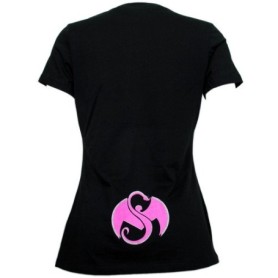 Tech N9ne - Black Pink 9 Ladies V-Neck T-Shirt