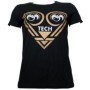 Tech N9ne - Black Heart Ladies T-Shirt