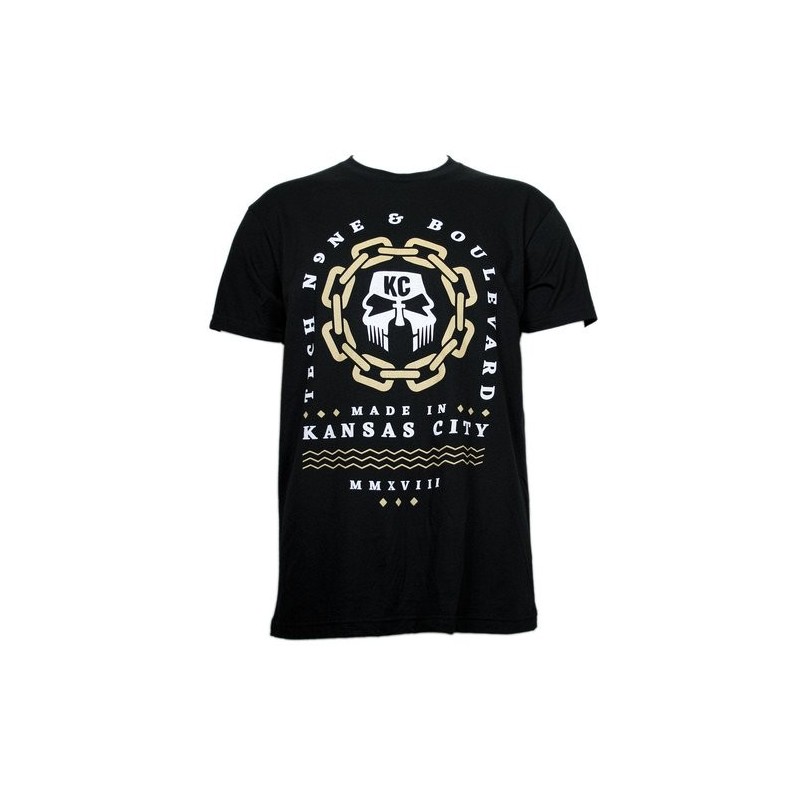 Tech N9ne - Black Facepaint Chain Bou Lou Luxury Blend T-Shirt