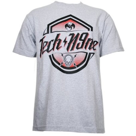 Tech N9ne - Athletic Heather Badge T-Shirt