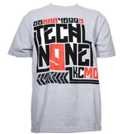 Tech N9ne - Athletic Heather Red 9 T-Shirt