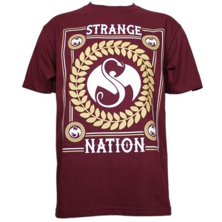 Strange Music - Maroon Strange Nation T-Shirt