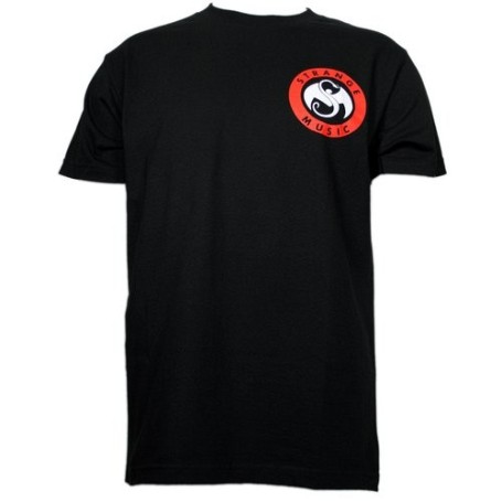 Strange Music - Black Spiral T-Shirt