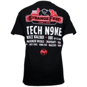 Strange Music - Black - Strangefest - T-Shirt