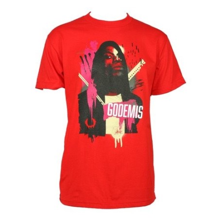 Godemis - Red Collage T-Shirt