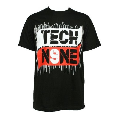 Tech N9ne - Black Scribble Banner T-Shirt