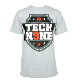 Tech N9ne - Athletic Heather Shield T-Shirt