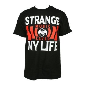 Strange Music - Black Saved My Life T-Shirt