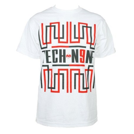 Tech N9ne - White Maze T-Shirt