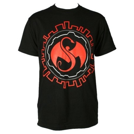 Strange Music - Black Geared Up T-Shirt