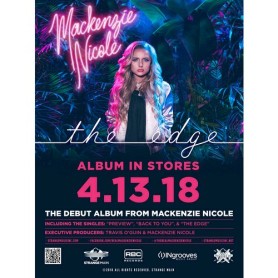 Mackenzie Nicole - The Edge Poster 18&quot; x 24&quot;