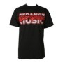 Strange Music - Black Ripped T-Shirt