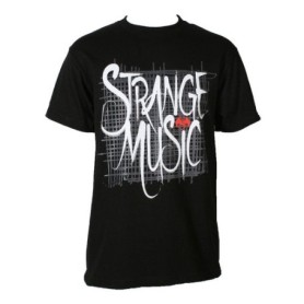 Strange Music - Black Caged T-Shirt
