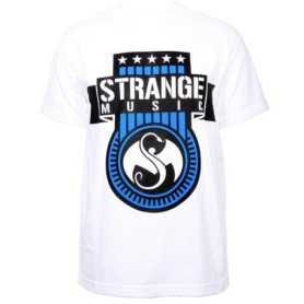 Strange Music - White Strong T-Shirt
