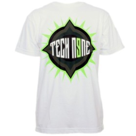 Tech N9ne - White Spiked T-Shirt