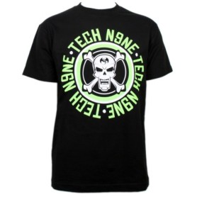 Tech N9ne - Black Crossbones T-Shirt