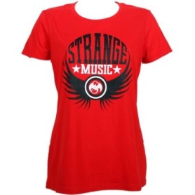 Strange Music - Red Fly Ladies T-Shirt