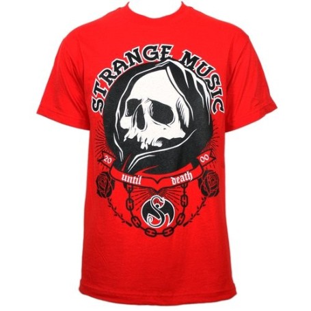 Strange Music - Red Till Death T-Shirt