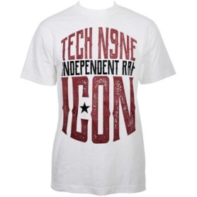 Tech N9ne - White Rap Icon T-Shirt