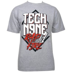 Tech N9ne - Gray Rapid Fire T-Shirt