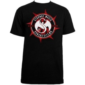 Strange Music - Black 8 Point T-Shirt