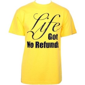 Jehry Robinson - Yellow No Refunds T-Shirt