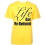 Jehry Robinson - Yellow No Refunds T-Shirt