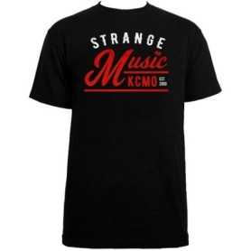 Strange Music - Black Underline T-Shirt