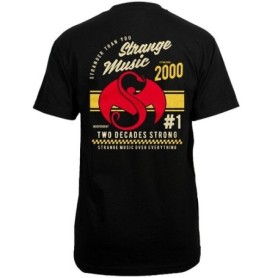 Strange Music - Black Racer T-Shirt