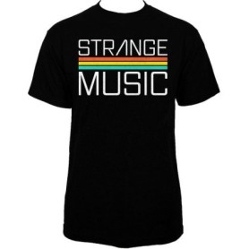 Strange Music - Black Polaroid T-Shirt