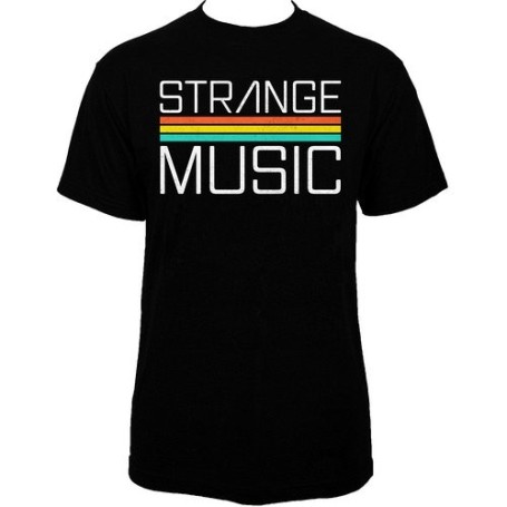 Strange Music - Black Polaroid T-Shirt