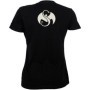 Strange Music - Black GeoScript Ladies T-Shirt