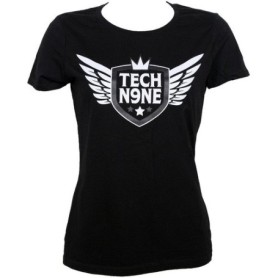 Tech N9ne - Black Freedom Ladies T-Shirt