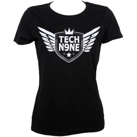 Tech N9ne - Black Freedom Ladies T-Shirt