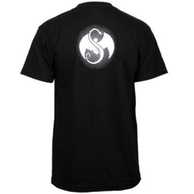 Strange Music - Black Crackle T-Shirt