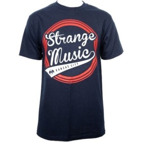 Strange Music - Navy Circles T-Shirt