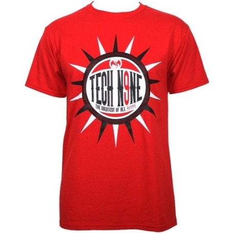Tech N9ne - Red Greatest Of All Rhyme T-Shirt