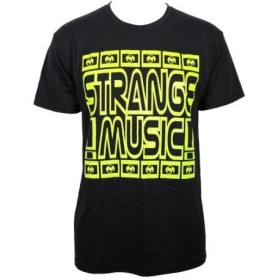 Strange Music - Black Squares T-Shirt