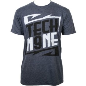 Tech N9ne - Heather Navy Hooked T-Shirt