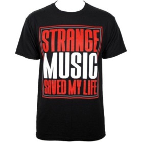 Strange Music - Black Square Life T-Shirt