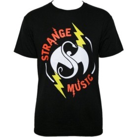 Strange Music - Black Bolts T-Shirt