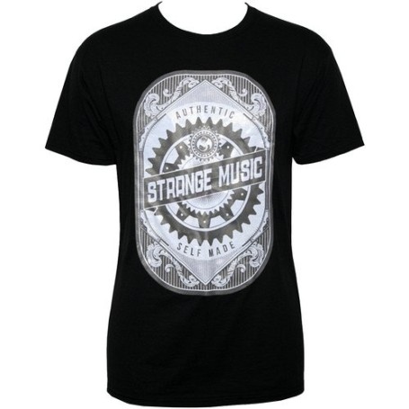 Strange Music - Black Authentic T-Shirt