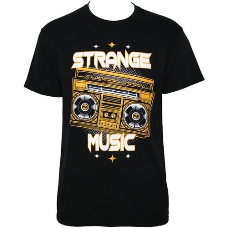 Strange Music - Black Gold Jambox T-Shirt