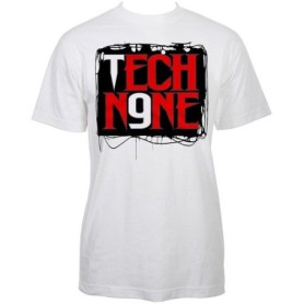 Tech N9ne - White Blown Away T-Shirt