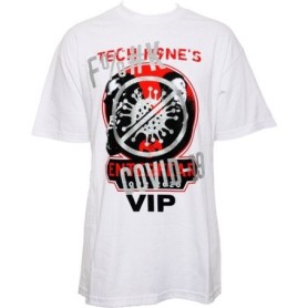 Tech N9ne - White COVID-19 Overprint VIP T-Shirt