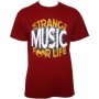 Strange Music - Cardinal Music Notes T-Shirt