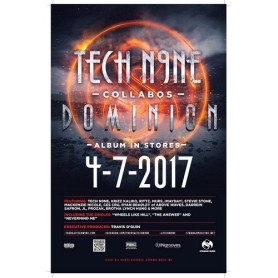 Tech N9ne - Dominion Poster 18" x 24"